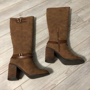 Madden Girl Edrea Bootsin cognac